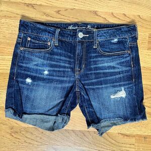 Cute Factory Distressed Jean Shorts by American Eagle Outfitters